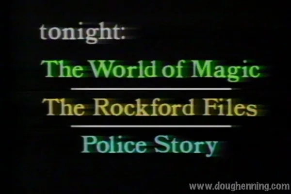 Still from “Show Open Credits” — Doug Henning’s World of Magic, 26 December 1975